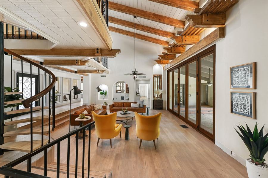 Great room, second view, Valley Vista Estate