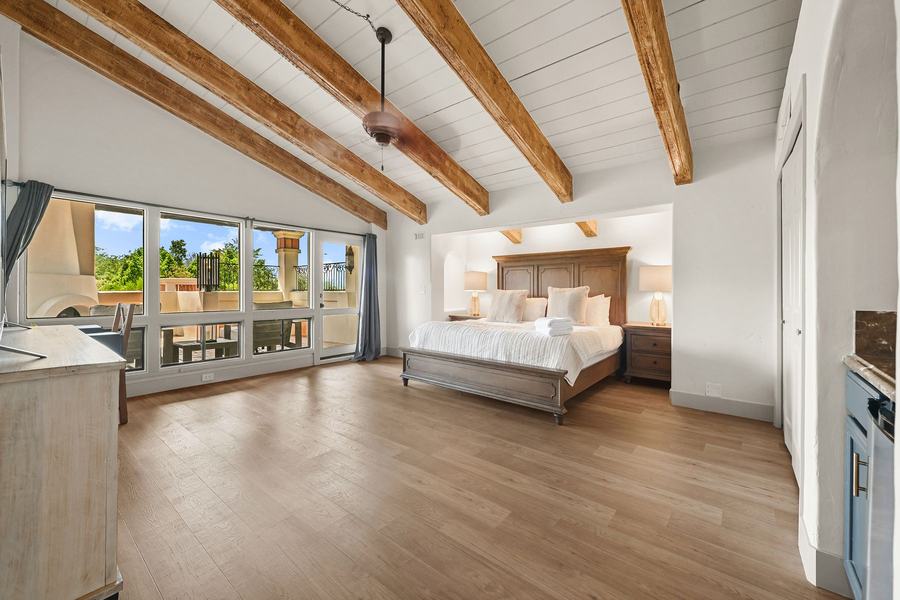 Upstairs primary bedroom, Valley Vista Estate