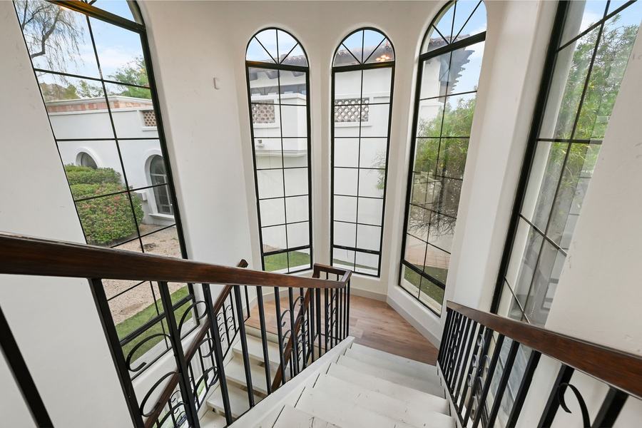 Staircase detail, Valley Vista Estate